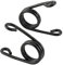 2Pcs Ressorts de Selle Moto, Ressorts de Siège 3.2 Pouces, Ressorts de Siège pour Sièges Solo, pour Siège de Bobber de Moto Accessoires de Moto (Noir)