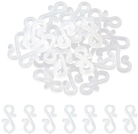 Hang UPS 100pcs Gutter Hooks for Outdoor Lights and Christmas Decorations