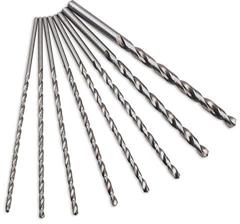1pc Metal Drilling Twist Drill Bits HSS 400mm Extra Long Drill Bit 6/7/8/9/10/11/12/13/14mm Extra Long High Speed Cobalt Steel,6mm
