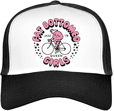 Queen Baseball Cap Fat Bottomed Girls Nue offiziell Schwarz Trucker Unisex