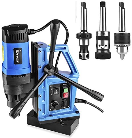 STAKO SCY-2800RE+ Magnetbohrmaschine – Max. Ø 80 mm – 2050 W – Magnetkraft 17000 N – Kernbohrmaschine für Metallbearbeitung – Set-3