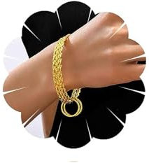 Yienate Boho Gold Armreif Armband Set Große Metall Twist Texturierte Runde Ineinandergreifende Multi Armreif Set Indischen Hochzeit Armreif Bollywood Vintage Stapeln Armreif Schmuck Für Damen
