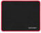 TECKNET Mauspad, 280 x 210 mm Gaming Mousepad mit Wasserdicht und Rutschfester Gummi für PC-Büro, Arbeit, Gaming, Studium, Laptop, Computer, Zuhause-Rot