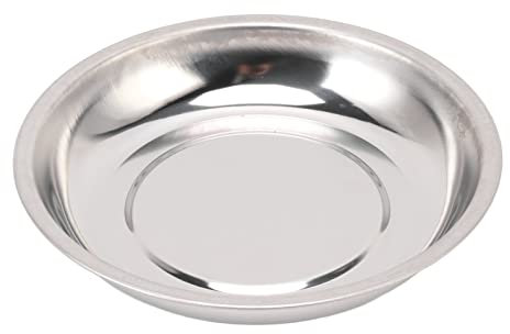 15,2 Cm Rond Magnétique Pièces Plateau en Acier Inoxydable Outils Magnétiques Bol pour Petits Outils Vis écrous Boulons