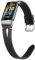 Wearlizer Kompatibel mit Fitbit Charge 6/Charge 5 Armbänder für Damen Herren, Weiches Lederarmband Ersatzarmband,Schlankes Armband zubehör für Charge 6/Charge 5 Activity Tracker