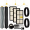 iParto Parti di ricambio Accessori per iRobot Roomba Serie 800 900 805 860 890 870 871 880 960 980 981 985 Pneumatici Ruota Caster Spazzola Laterale Filtro Spazzola Rullo Principale con Strumenti