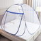GLKEBY Pop Up Mückenschutzdach für Doppelbett 180 x 200 x 150 cm Groß Portabel Zelt Reisen Doppelzimmer Zippverschluss Bettmoskitonetz Einfache Montage Feine Masche für Schlafzimmer Outdoor Camping