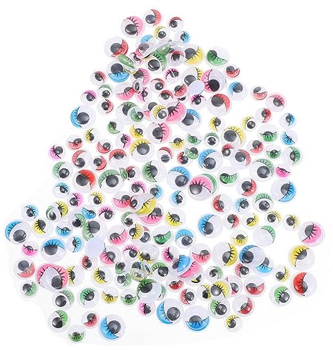 SHINEOFI 2 Piezas 2 Pegatinas Para Ojos Ojos De Resina Adhesivos Muñeca Ojos Que Se Mueven Regulación Emocional Pegatinas De Colores Pegatinas En Y Ojos Que Se Mueven