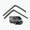 Set mit 2 Windabweisern, kompatibel mit Peugeot Boxer, passend für Citroen Relais und Jumper, passend für Fiat Ducato 2007 2008 2009 2010 2011 2012 2013 2014 2015 2016 2017 2018 Modelle 2019, 2020,