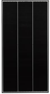 SOLA Frame Black Innovatives monokristallines Solarmodul mit Schindelzellen (120 W High Voltage)