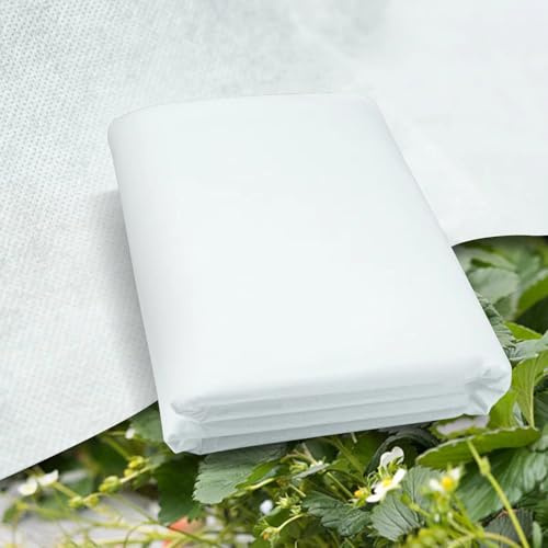 Jordbrux Wintervlies für Pflanzen Frostschutz, 30g/m² 2m x 10m Gartenvlies Wintervlies für Pflanzen für Wetterfest, Kälte, Vögel und Insekten