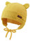 XIAOHAWANG Baby Earflap Beanie Hat Soft Baby Boy Knit Beanies Cute Bear Infant Toddler Girl Hats Autumn Winter, gelb, 6-18 Monate