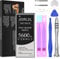 Galaxy S9 Battery, Upgraded 5600mAh Ultra High Capacity New 0 Cycle Replacement Battery for Galaxy S9 EB-BG960ABE, EB-BG960ABA, G9600, G960F, G960N, G960U, G960W /Battery Adhesive+Repair Tools