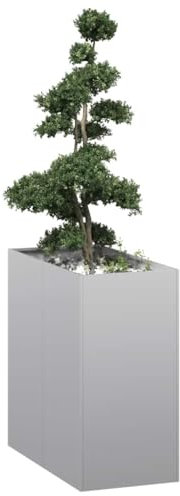 Generisch Jiangboyue-860778 Pot de fleurs en acier galvanisé 40 x 80 x 80 cm