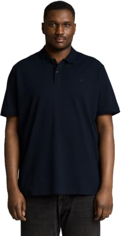 TOM TAILOR Herren 1044827 Poloshirt, 15148-Sky Captain Blue, 3XL Größen