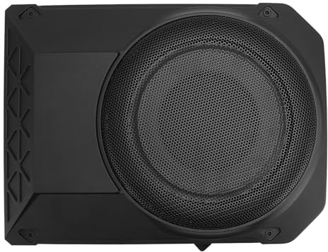 Fabater Car Under Subwoofer, Variable Low Pass Filter, Precise Control, 10 Inch Truck Subwoofer, Space Saver for Truck