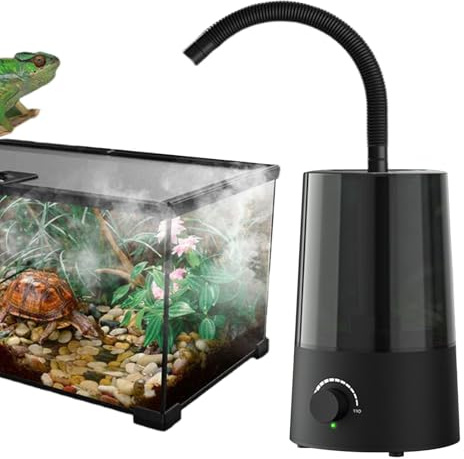 Genérico Humidificador para Terrario de Reptiles,Mister de 2.5L con Apagado Automático | Vaporizador y Pulverizador para Tortugas | para Terrario, Camaleón, Anfibios, Tortuga, Serpiente, Rana,