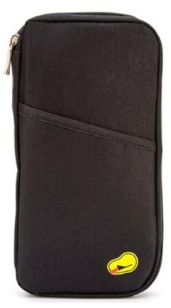 AQUARIUS Travel Wallet Document & Passport Holders with a Zip-Up Design, Money Bag Pouch, Document Organiser, Passport Money Boarding Passes Credit ID Cards Well Organised