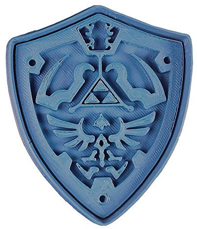 Cuticuter Escudo Hyrule The Legend Of Zelda Cortador de Galletas, Azul