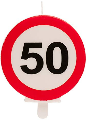 Dekora - Geburtstag Deko Kerze Verbot - Nummer 50