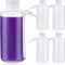 5 Pieces Communion Cup Filler Plastic No Drip Squeeze Bottle Communion Juice Dispenser with Side Straw Church Bottle Filler Holy Condiment Squeeze Bottles for Ceremony Supplies, 17 oz