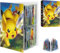 Porte Carte, Classeur Carte Pokemon, Album de Cartes, Cahier Range Carte, 30 Pages Capacité de 240 Carte