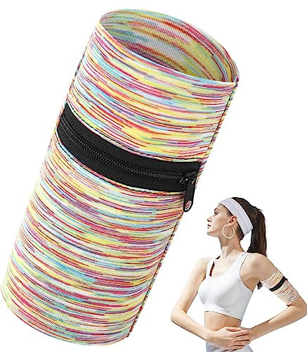 Brassard de course à pied pour téléphone – Étui de téléphone de sport avec fente à fermeture éclair | Brassard de sport respirant, accessoires de course à pied, fournitures d'entraînement haute