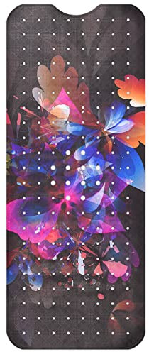 Kingrading Badewannenmatte Anti-Rutsch Badematten für das Badezimmer. Einzigartige, Bunte Badematte. Extra Lange 100x40 cm Badematte mit 200 Saugnäpfen & großen Entwässerungslöchern