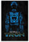 KHAMEO Tron Poster Leinwand Poster Dekorative Malerei Leinwand Wandposter und Kunstdruck Moderne Familie Schlafzimmer Dekor Poster 20 x 30 cm