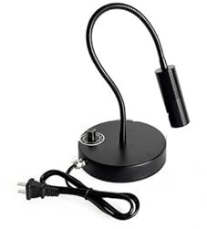 KOROBIE Lampada polimerizzante for Resina UV LED Lampada polimerizzatrice for Unghie Torcia UV LED for Resina epossidica UV Cura Colla Adesiva Attrezzature for Gioielli Strumento(365nm,100W Dimming)