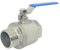 Brass Ball Valve, 304 Edelstahl Zweiteiliger Kugelhahn 1/4-2 Zoll Innen- und Außengewinde Wasser Gas Öl Schalter Fitting Adapter 1Stk(2)
