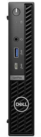 Dell OptiPlex 7010 Business Micro MFF Mini Tiny USDT Desktop Computer PC Core i5 12th Gen 12500T 16GB RAM 512GB NVMe SSD Windows 11 Pro (Renewed)