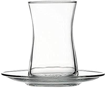 Pasabahce HEYBELI Türkische Teegläser 6 Personen Set 160 ml