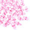 JZK 100 x Rosa Finti ciucci plastica bomboniere Decorativi per scatolina Confetti Battesimo Nascita Compleanno neonata ciucciotti Piccoli ciuccetti per bomboniere