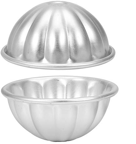 2er Seifenform Gießformen Badebomben Seife Bomb Formen Fizzy Crafting DIY Kuchen Schimmel Werkzeuge Spa Bomb Fizzy Crafting Formen DIY machen Lieferungen Runde Kugel Form