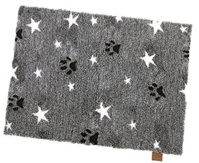 Vetbed™ Isobed SL anthrazit meliert Paws & Stars 75 x 50cm