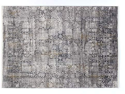 Musterring SINFONIA Vintage Designer Teppich 947 grau-Gold 160x230 cm