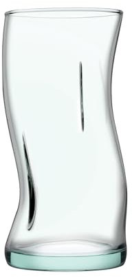Pasabahce set 4 bicchieri amorf in vetro riciclato cl 44