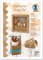 Ursus 61964699F - Kraftkarton Design Mix, DIN A4, 10 Blatt in verschiedenen Motiven, 250g/qm, einseitig Bedruckt, Basteln und Gestalten von Karten, Umschlägen, Etiketten, Anhänger, braun/weiß