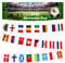 European Football Championship Nation Flags,European Cup Flags,World Football Flags,Euro Football Flags,String Flag,All 24 Participating Teams Flag Bunting for Garden,Bar,Restaurant,Party Decoration