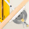 Miter gauge, Precision table saw Miter gauge Miter fence with 3-part wrench Table saw with brass for Dewei 744 745 and Makita 2705 table saw (adjustable angle 0-60 °)