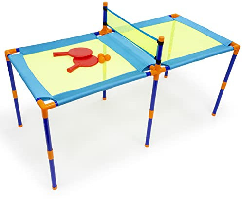 Abeec Portable Table Tennis Set - Indoor & Outdoor Games with Bats and Balls for Kids