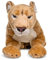 Uni-Toys - Löwin, liegend - 78 cm (Länge) - Plüsch-Wildtier, Löwe - Plüschtier, Kuscheltier