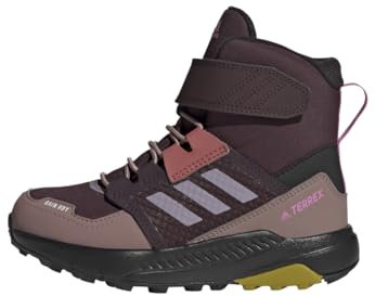 Adidas Unisex Kinder Terrex Trailmaker High Cold.RDY Hiking Shoes, Shadow Maroon/Purple/Lilac, 36 EU