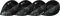 Unicorn Ultrafly.100 Xtra Black Royal Flush Ultrafly Dart-Flights, Schwarz