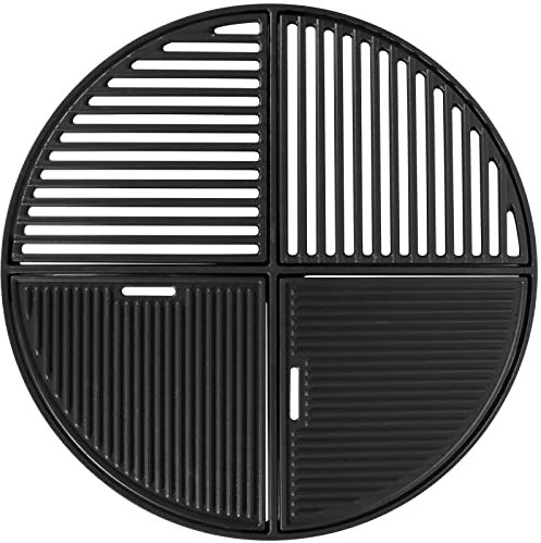 Runder Grillrost aus Gusseisen für Weber Kettle Zubehör 8837, Weber 57,1 cm Holzkohle-Kugelgrills, 55,9 cm Weber Master Touch Grill, Weber Premium Performer Grill, Charbroil Keramikgrill & Feuerstelle