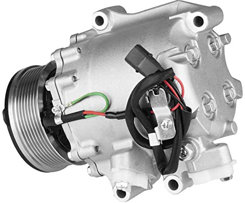 TadaMark Compresor de aire acondicionado de CA para Honda Civic 1.8L 1.8 2006-2011 06 07 08 09 10 11 compresor de aire acondicionado con embrague de repuesto para 38800RNAA01, 38810RNAA02, CO-4918AC