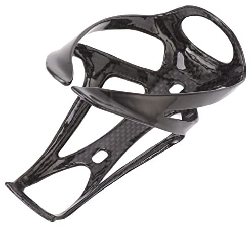 Porte-bidons de Vélo, Porte-bidon Ultra Léger en Fibre de Carbone pour VTT (Brillant)