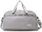 Vllcsla Sporttasche Groß Reisetasche Damen Ausbaufähig 37,7 L bis 50,7 L, mit Nassfach, Sporttasche Tisch Tennis, Trainingstasche Ausbaufähig, Wasserdicht Schwimmtasche Urlaub Sport, Grau