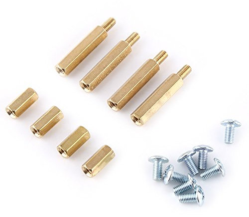 Yctze Acrylic Case Housing Kit for 6J1 Valve Tube PreAmplifier Board, Perfect for DIY Vacuum Tube Amplifier and Preamp Projects